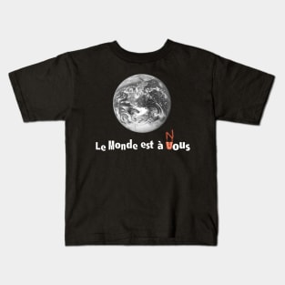 Le Monde Est A Nous (La Haine) Kids T-Shirt
